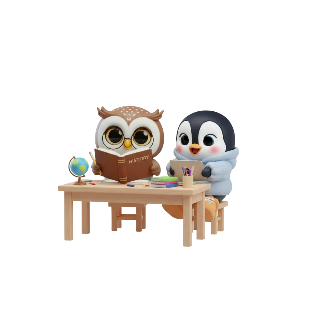 Moka and Olly building the future